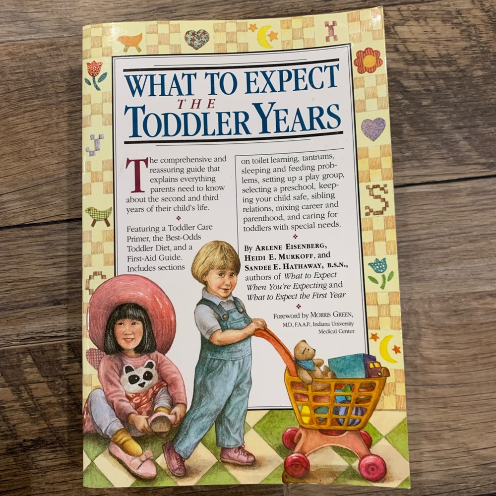What to Expect the Toddler Years book